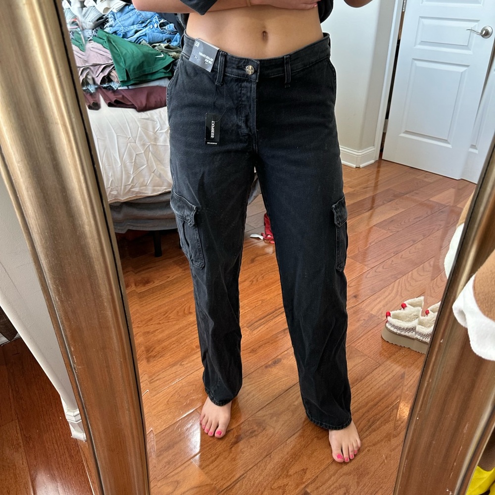 Low rise Express cargo Jean